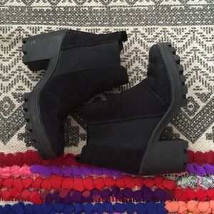 Black Topshop Booties